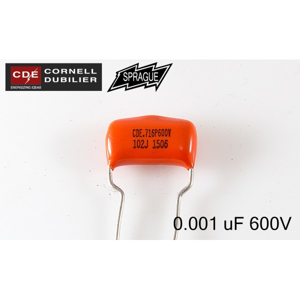 Orange Drop 716    0.001uf   600V
